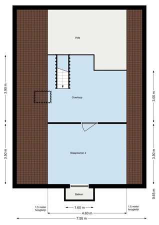 Floorplan - Parklaan 122, 4645 RW Putte